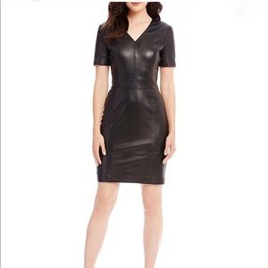 Antonio Melani Luxury Collection Leather Dress